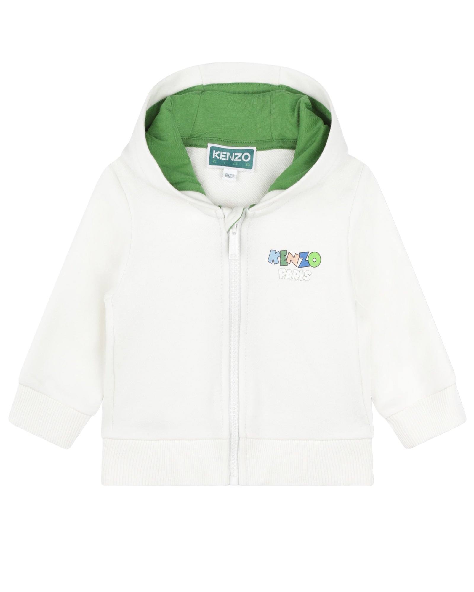 Sweatshirt en coton - Ivoire