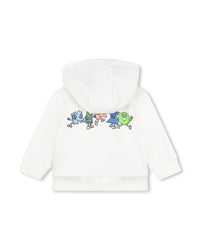 Sweatshirt en coton - Ivoire