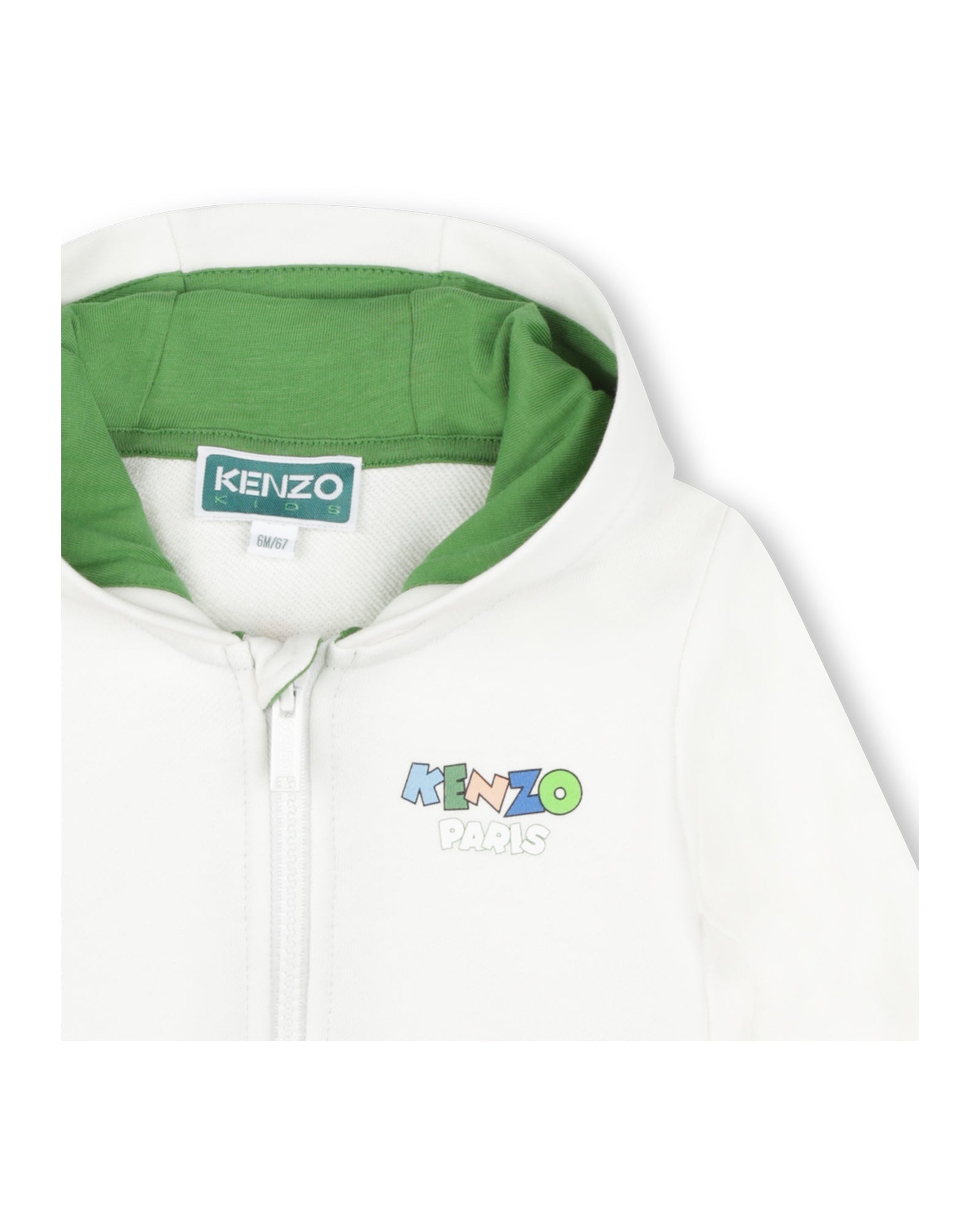 Sweatshirt en coton - Ivoire