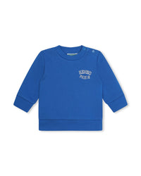Sweatshirt  en coton - Bleu Cobalt