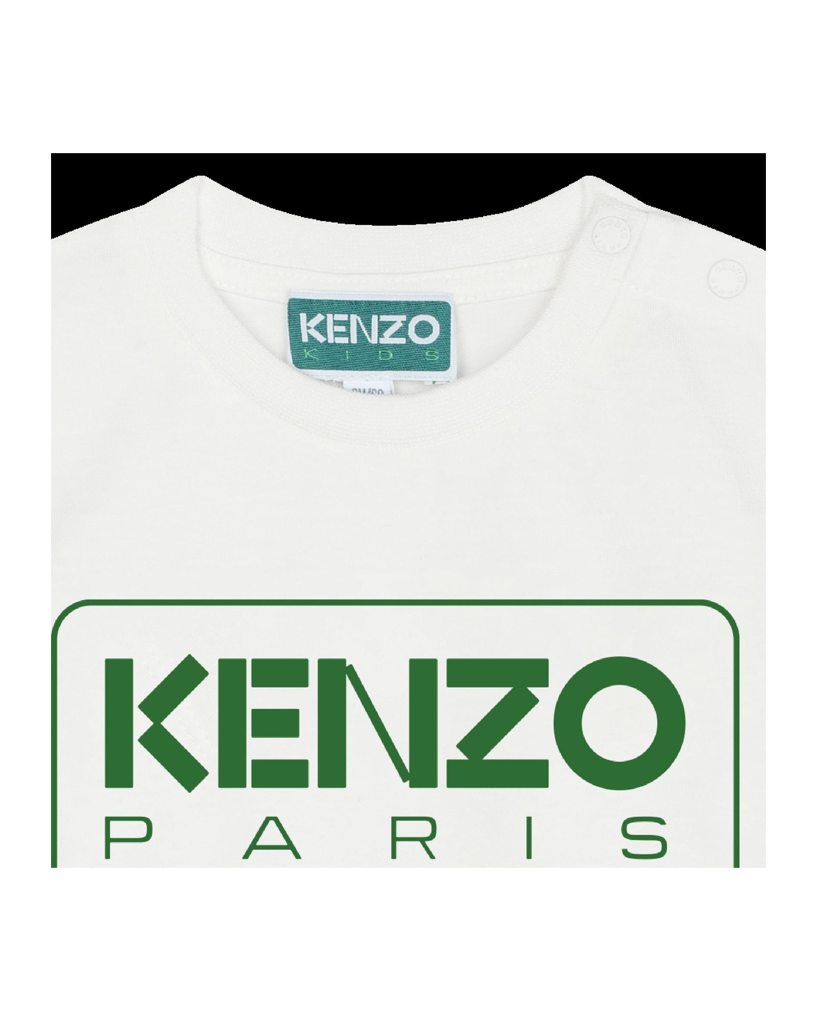 T-shirt à manches courtes en coton - Ivoire