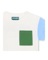 T-shirt à manches courtes en coton - Ivoire