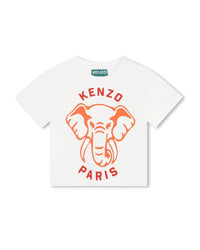 T-shirt à manches courtes en coton - Ivoire