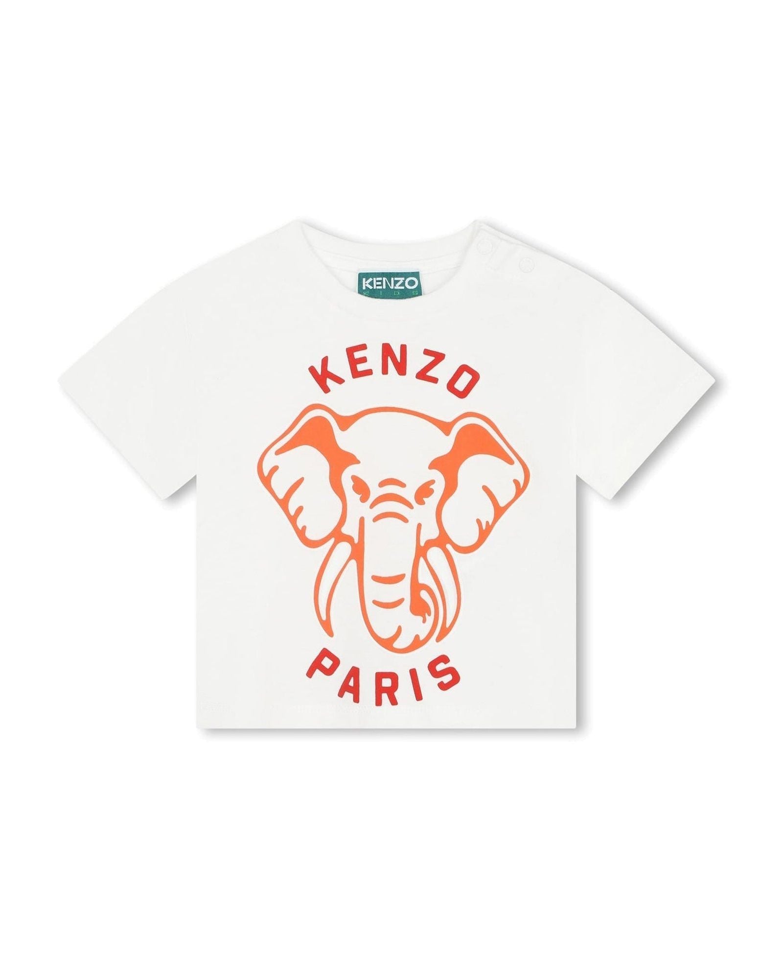 T-shirt à manches courtes en coton - Ivoire