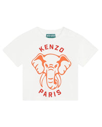 T-shirt à manches courtes en coton - Ivoire