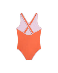 1-piece swimming costume - Poppy red