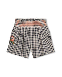 Short en vichy - Ecru gris