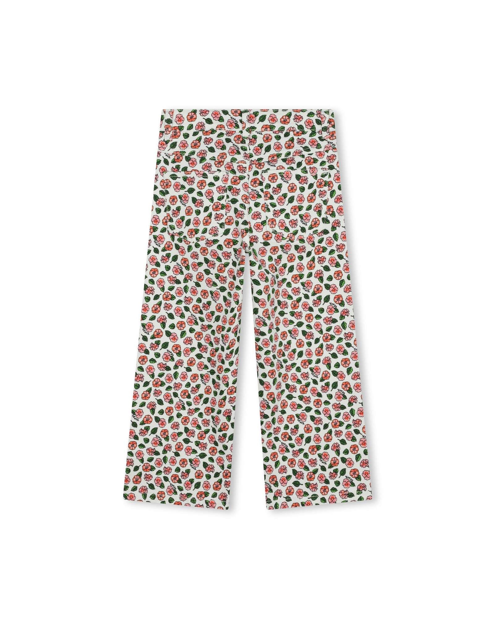 Pantalon en coton - Ivoire