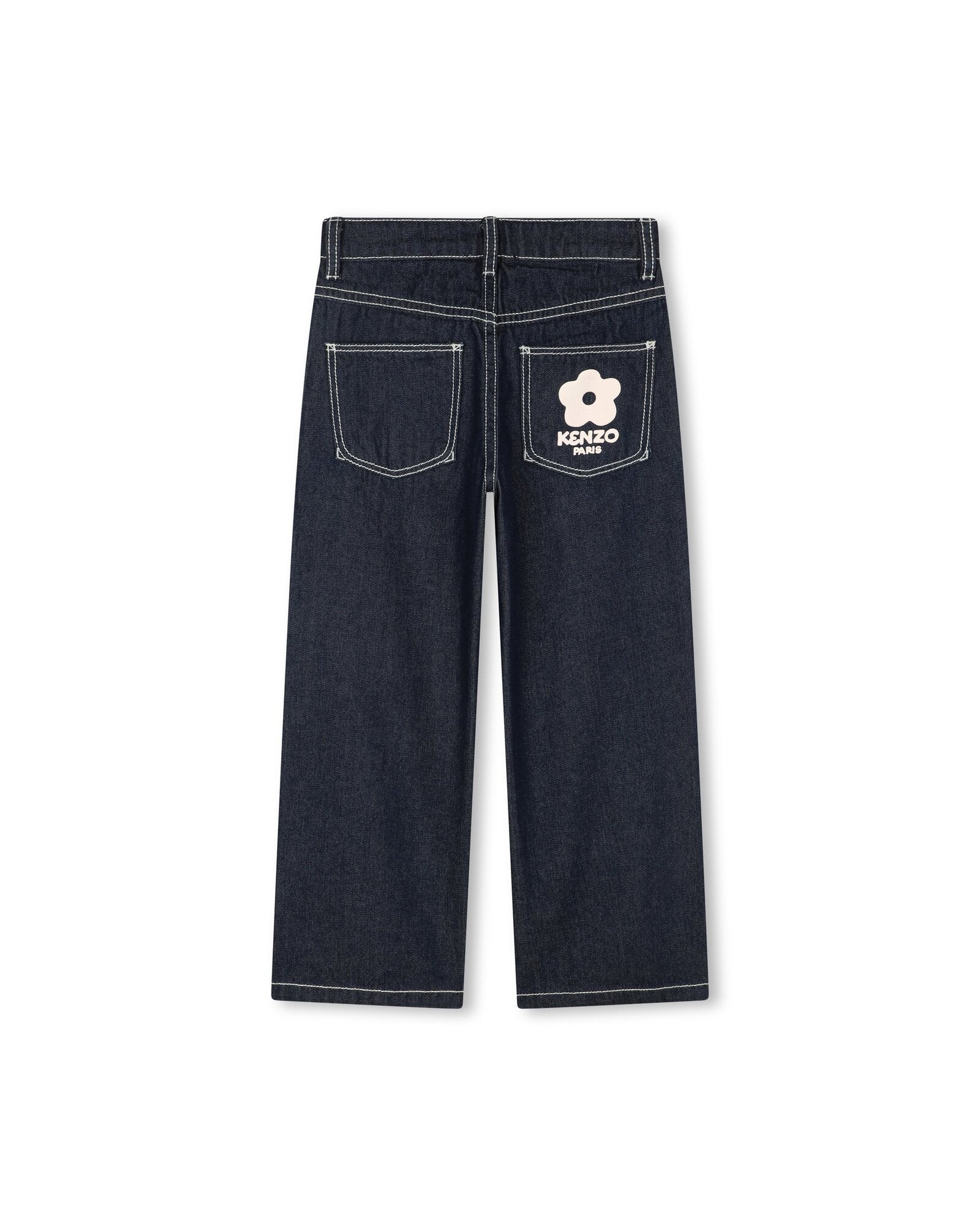 Pantalon denim en coton - Denim brut