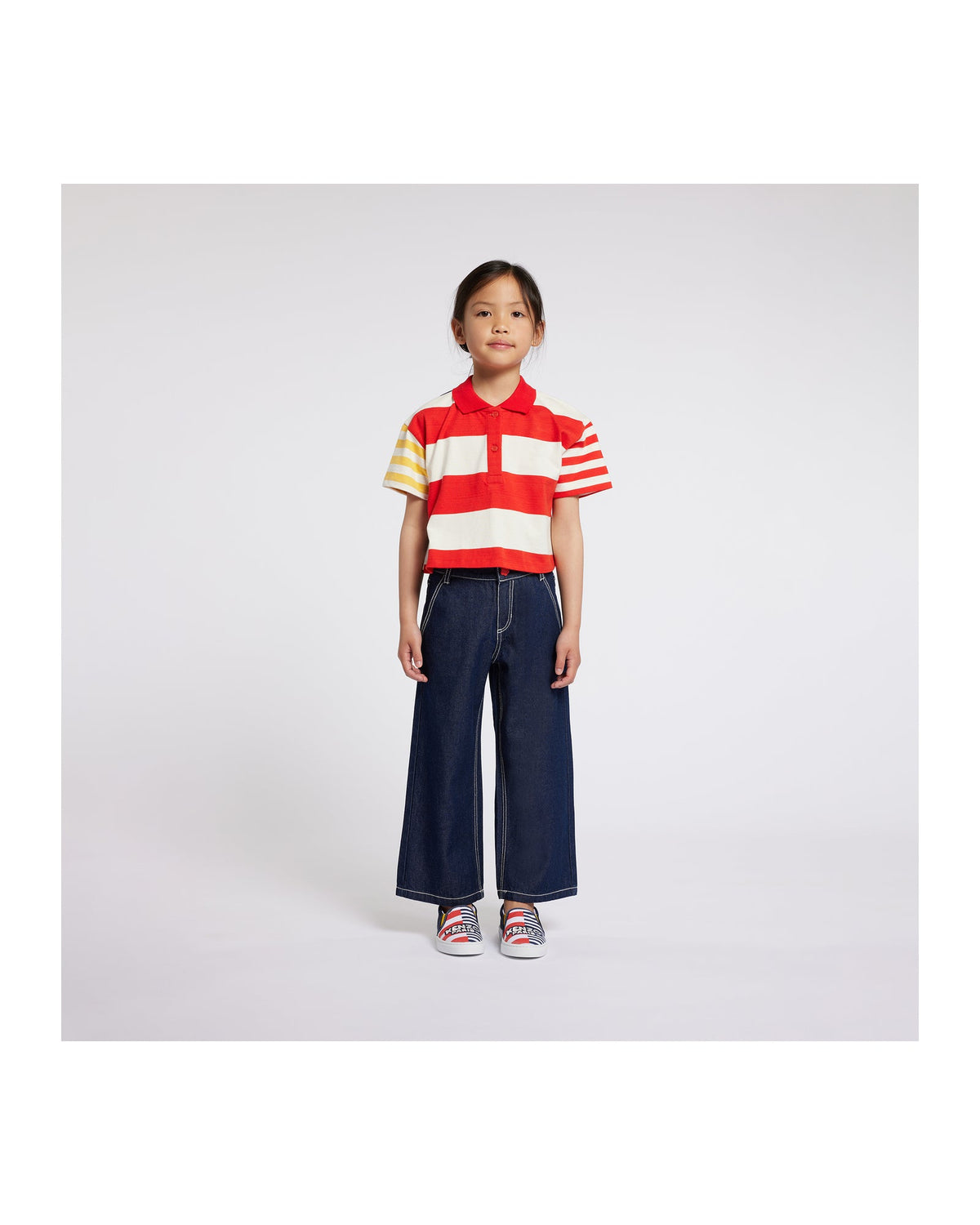 Pantalon denim en coton - Denim Brut