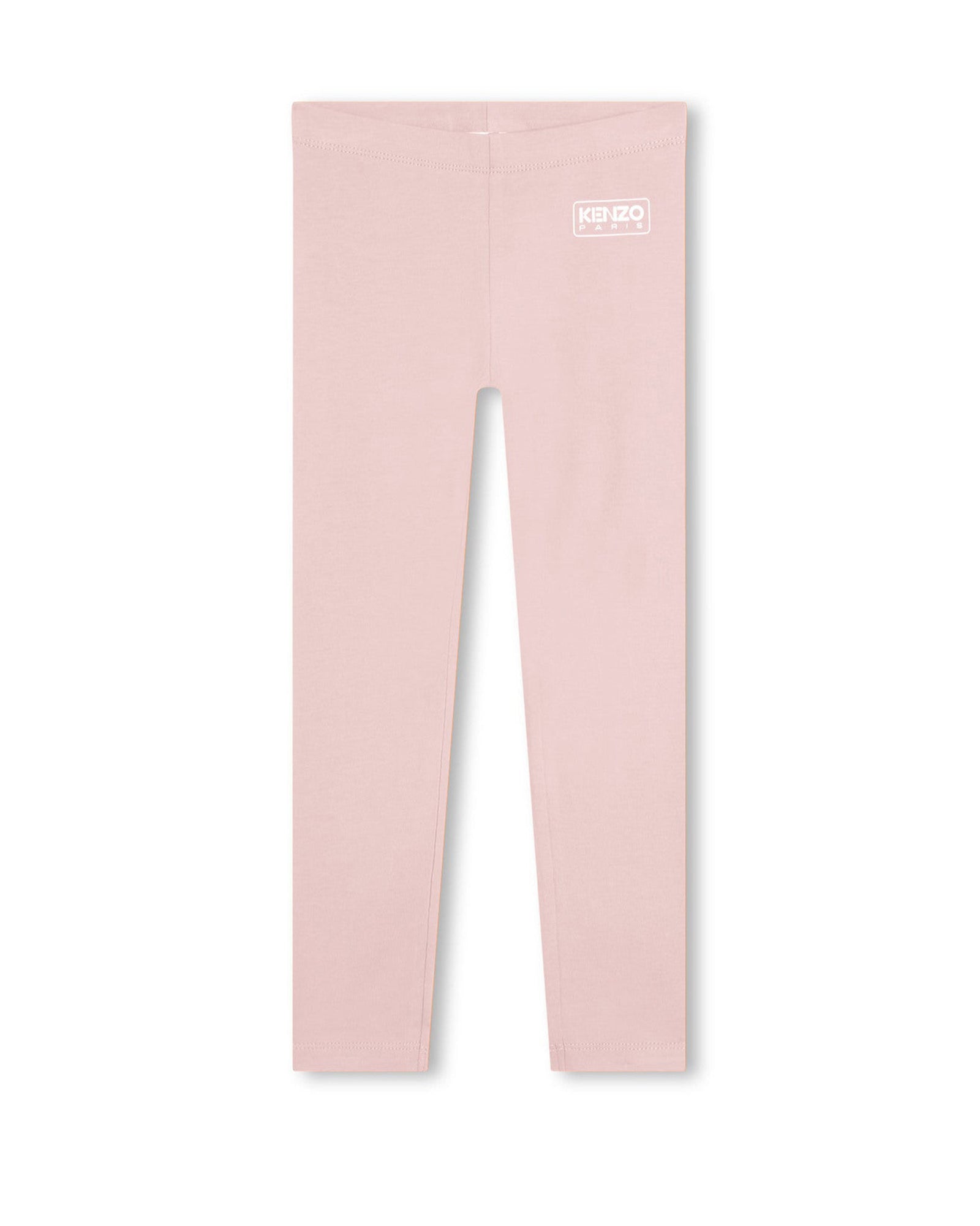 Cotton leggings with elasticated waistband - Veiled Rose