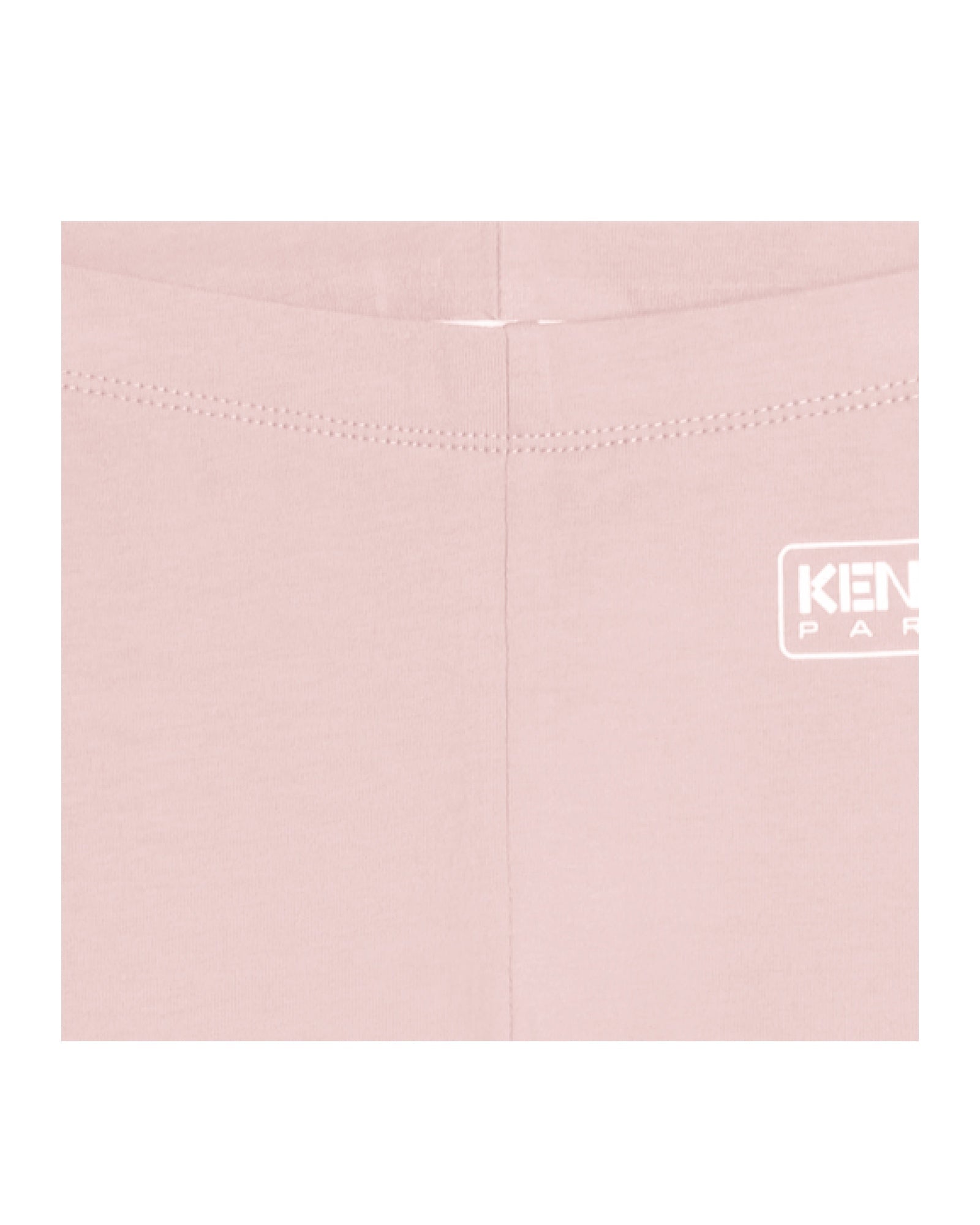 Cotton leggings with elasticated waistband - Veiled Rose