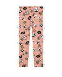 Pantalon legging en coton - Nude