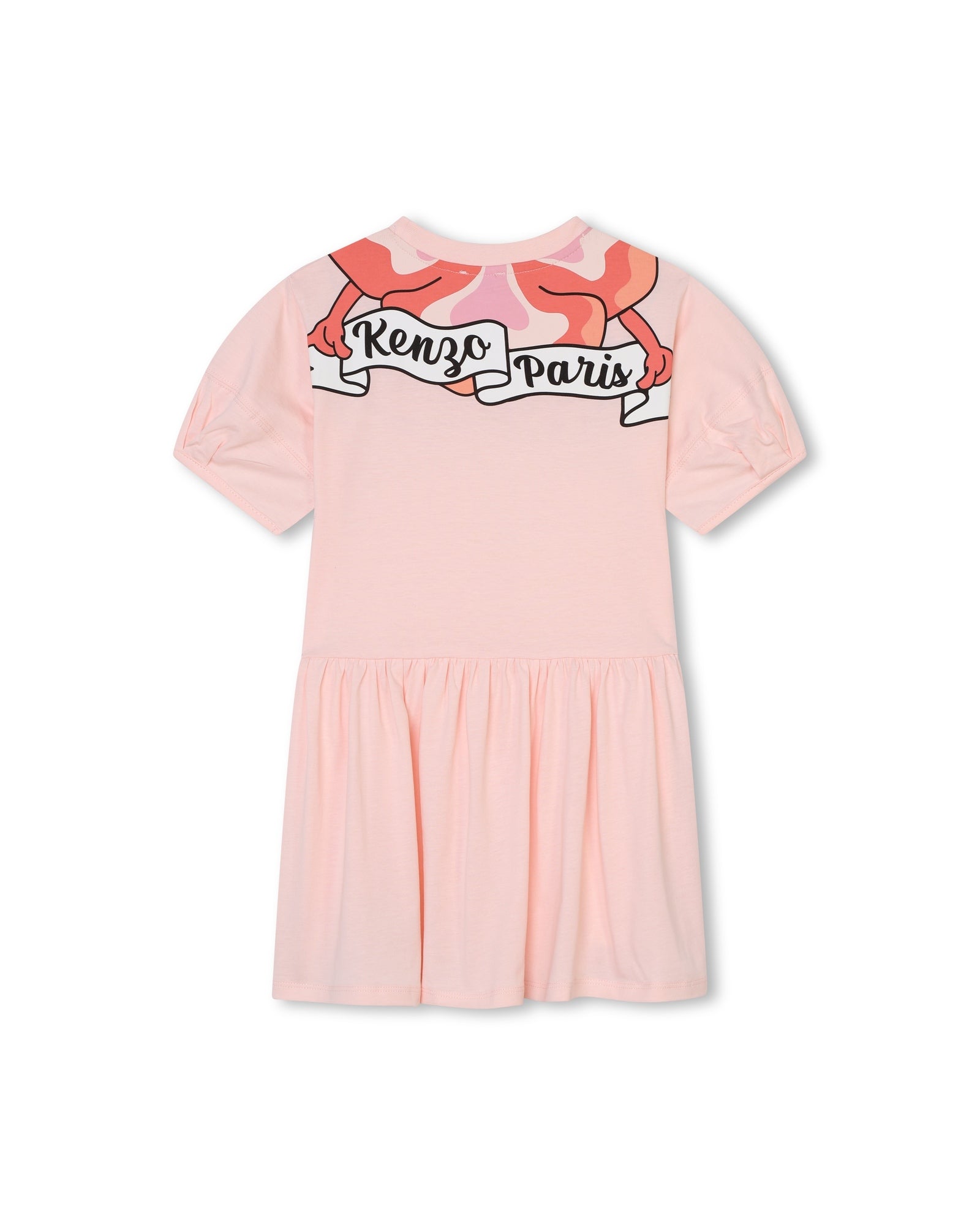 Robe en coton - Veiled rose