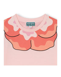 Robe en coton - Veiled rose