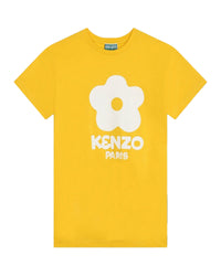 Robe en coton - Jaune nectar