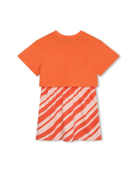 Robe imprimée en coton - Poppy Red