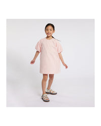 Robe en coton - Veiled rose