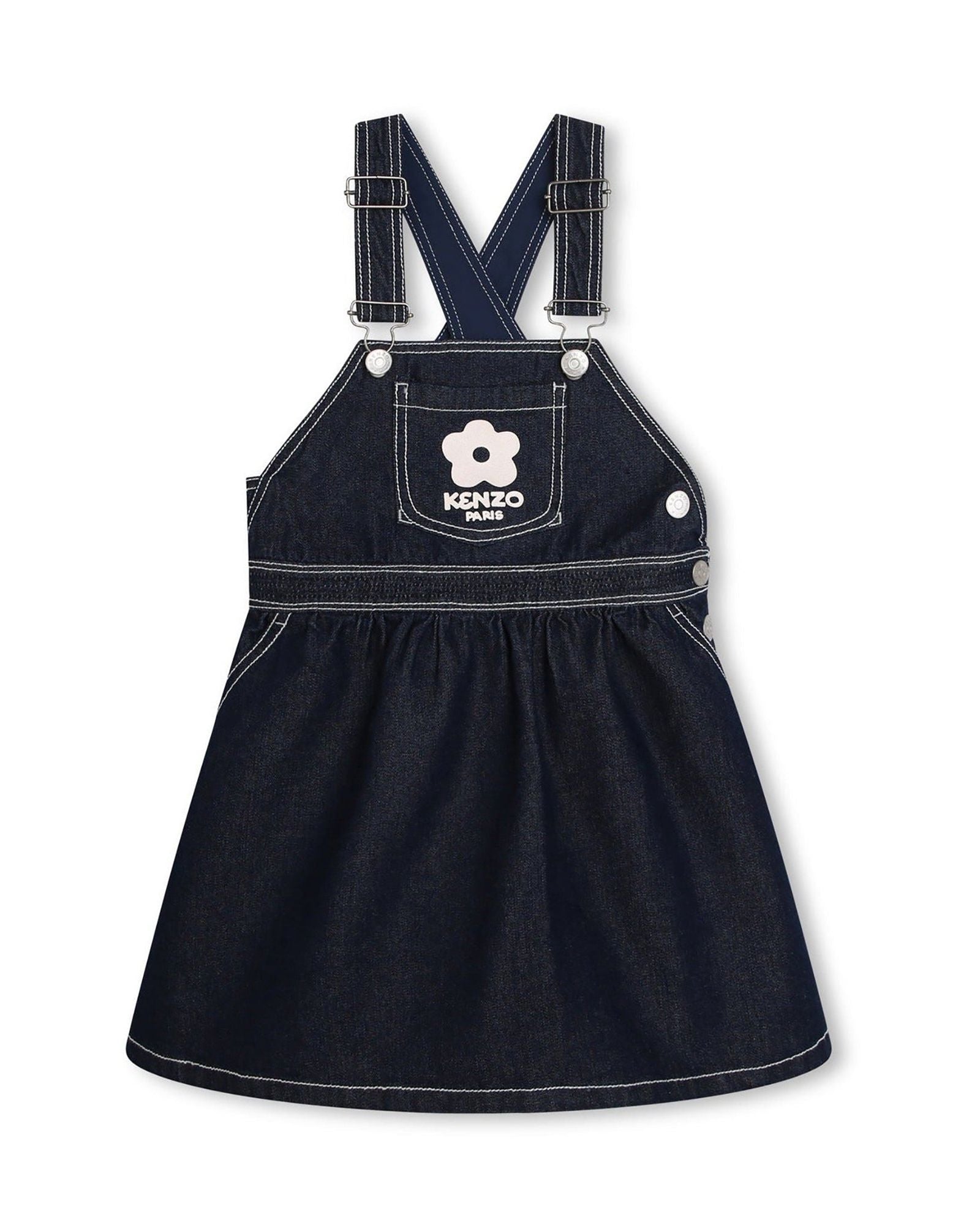 Robe en coton - Denim brut