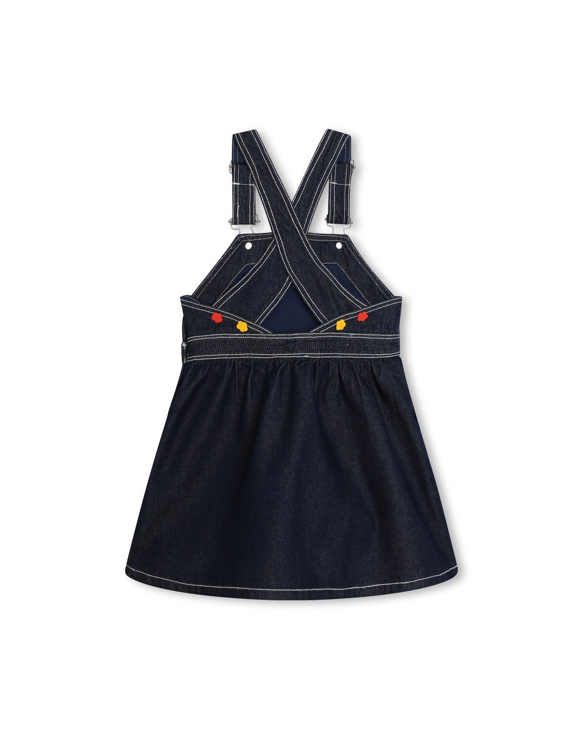 Robe imprimée en coton - Denim Brut
