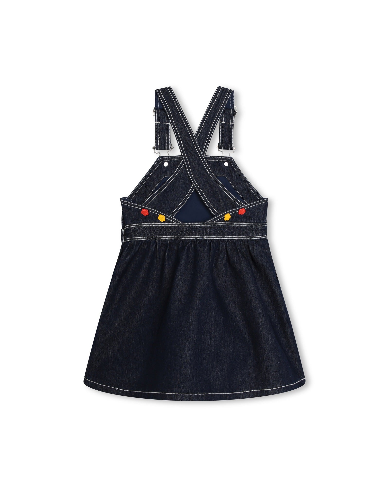 Robe salopette en coton - Denim Brut