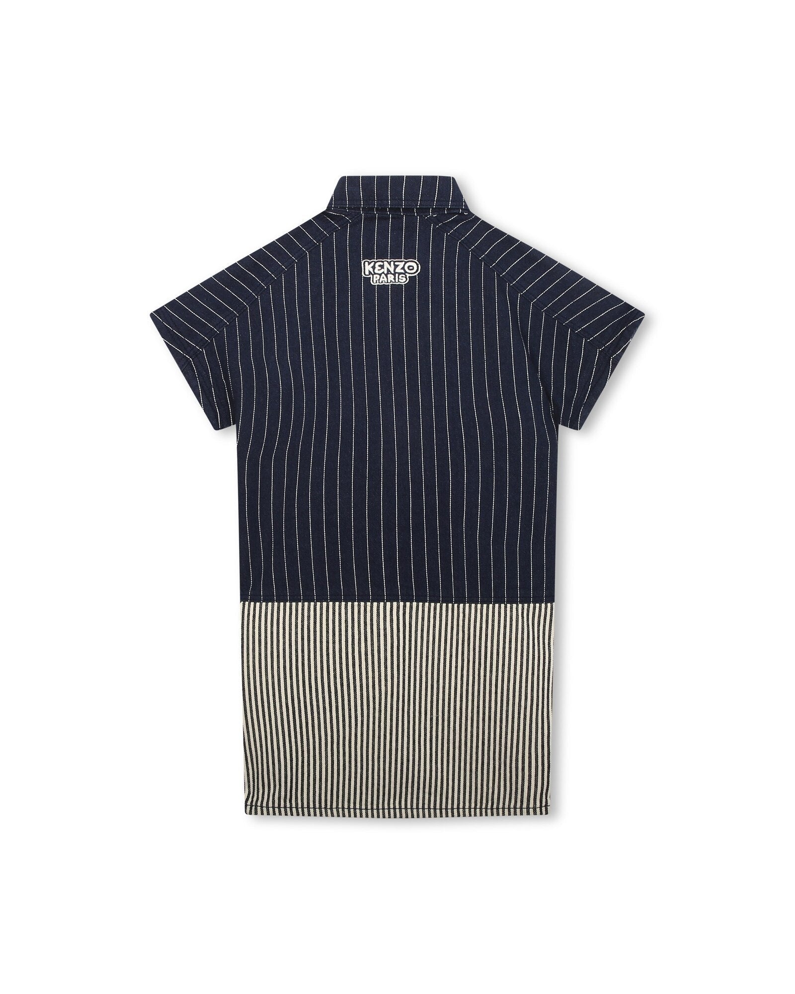 Robe chemise à rayures en coton - Koniro
