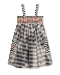 Robe à bretelles - Ecru gris