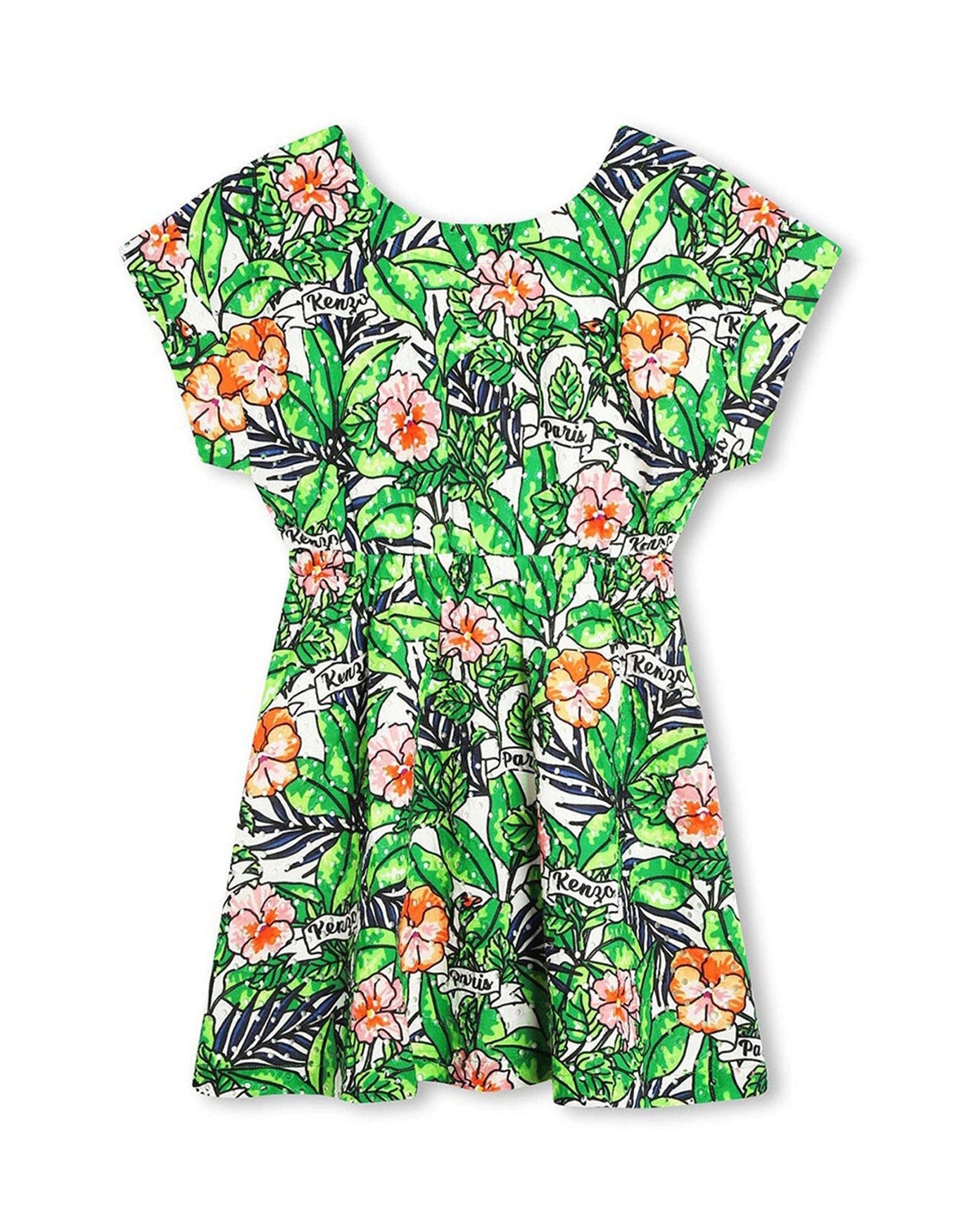 Robe en coton - Mint green