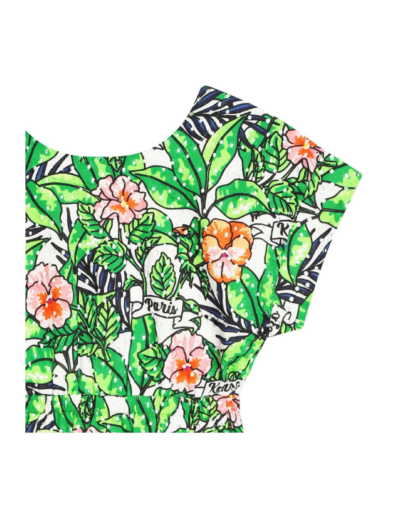 Robe en coton - Mint green