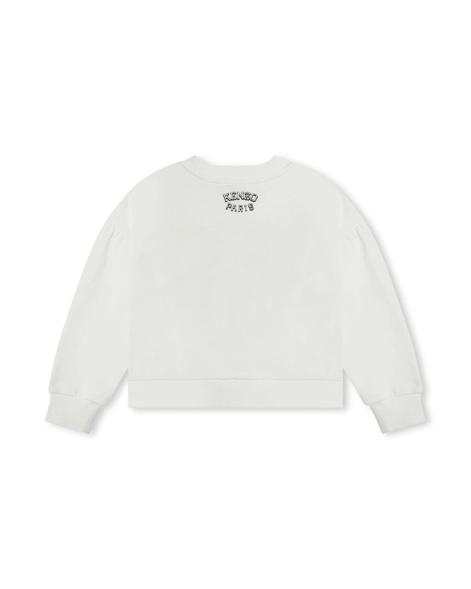 Sweatshirt en coton - Ivoire