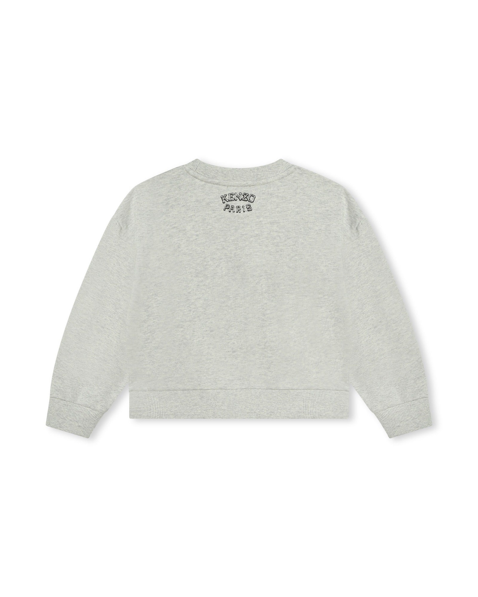 Sweatshirt en coton - Gris chiné