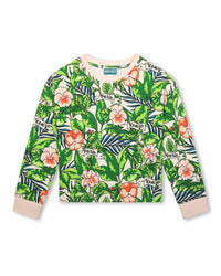 Sweatshirt en coton - Mint green