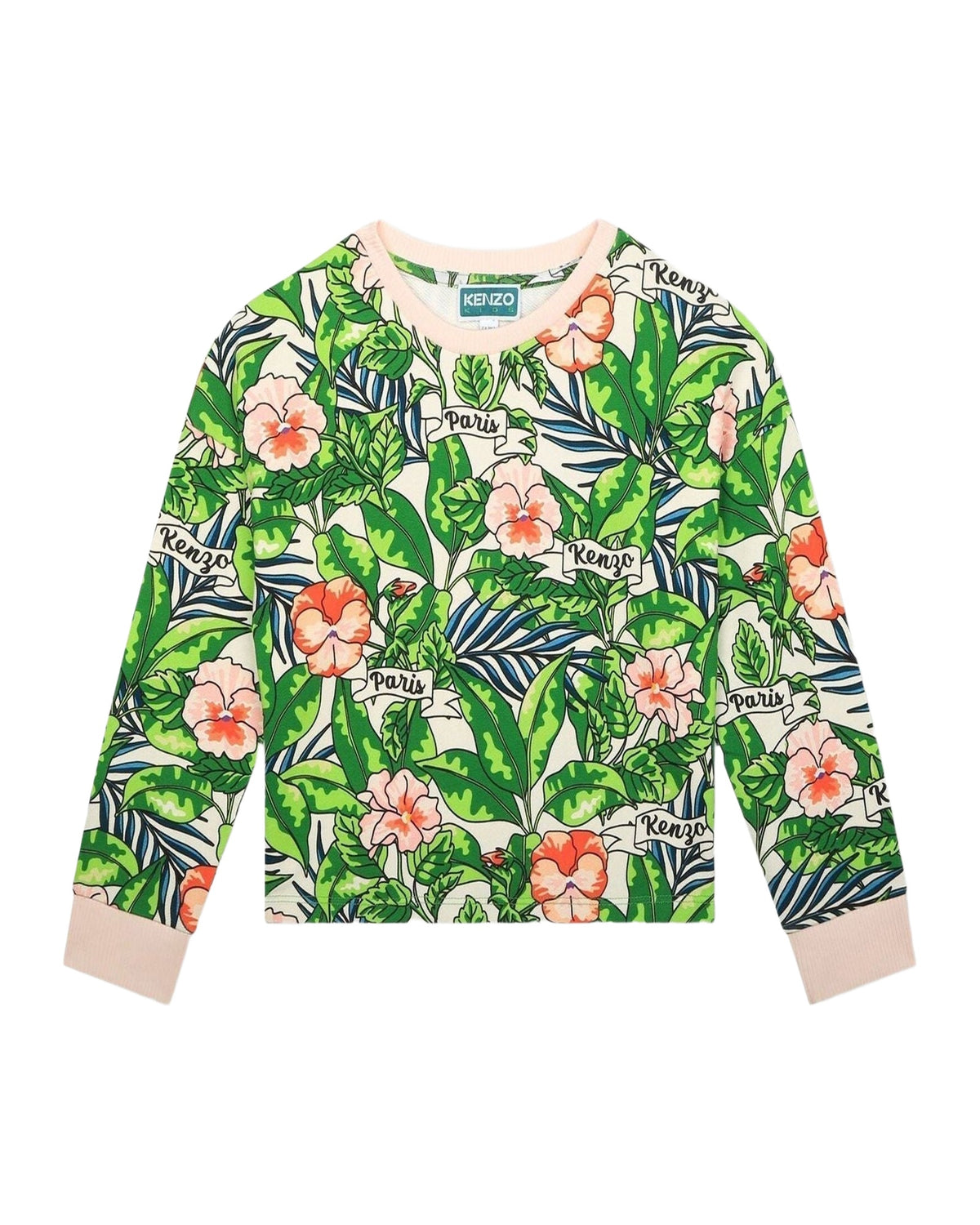 Sweatshirt en coton - Mint Green