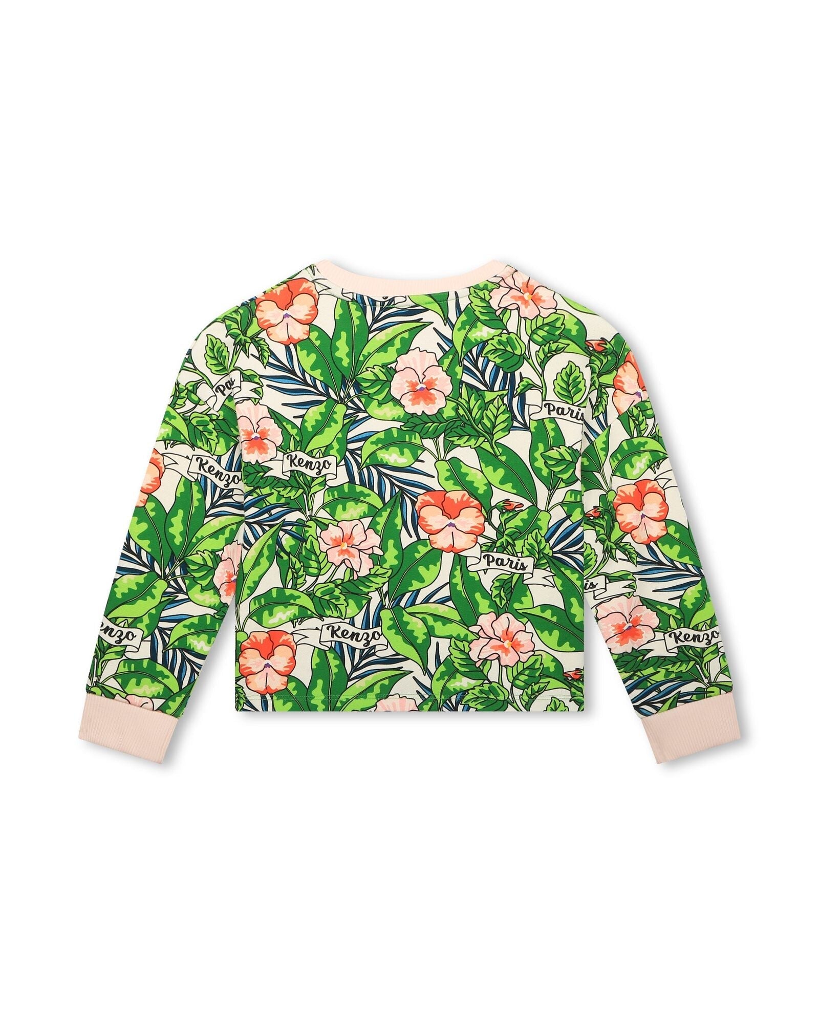 Sweatshirt en coton - Mint green