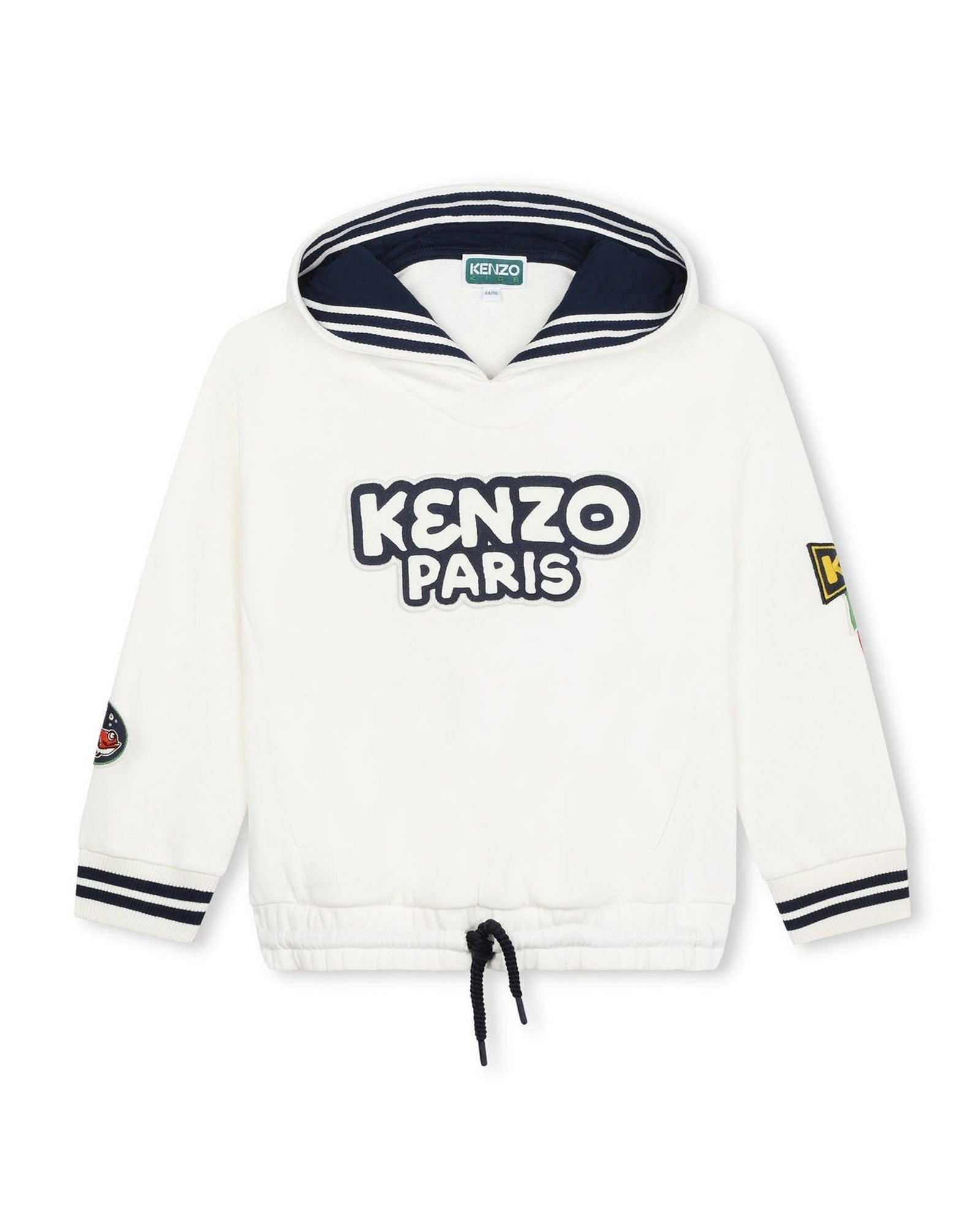 Sweatshirt à capuche en coton - Rice