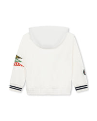 Sweatshirt à capuche en coton - Rice