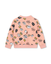 Sweatshirt en coton - Nude