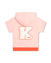 Sweatshirt sans manches en coton - Nude