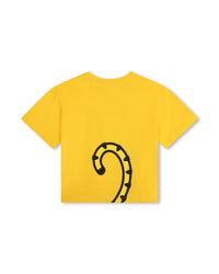 T-shirt à manches courtes en coton - Jaune nectar