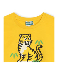 T-shirt à manches courtes en coton - Jaune nectar