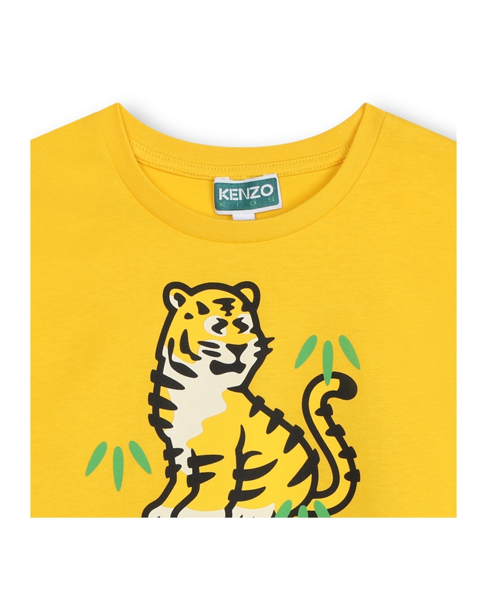 T-shirt à manches courtes en coton - Jaune nectar