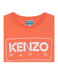 Short-sleeved cotton T-shirt - Poppy red