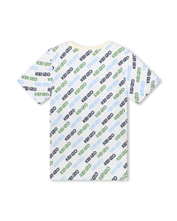 T-shirt à manches courtes en coton - Ivoire