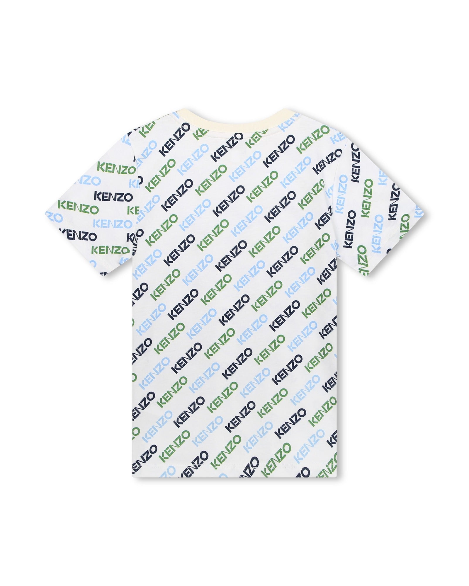 T-shirt à manches courtes en coton - Ivoire
