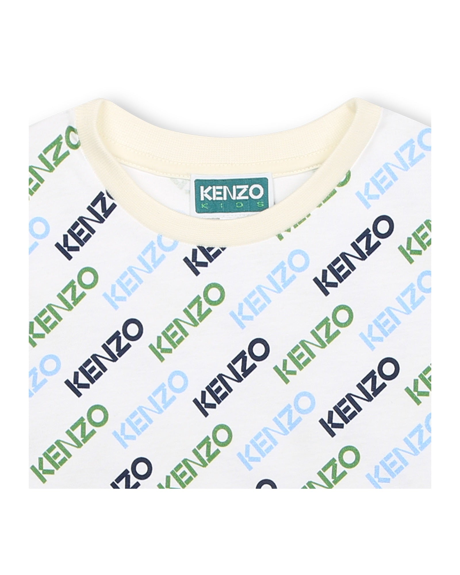 T-shirt à manches courtes en coton - Ivoire