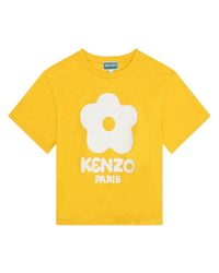 Short-sleeved cotton T-shirt - Nectar Yellow