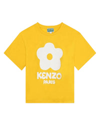 T-shirt à manches courtes en coton - Jaune Nectar