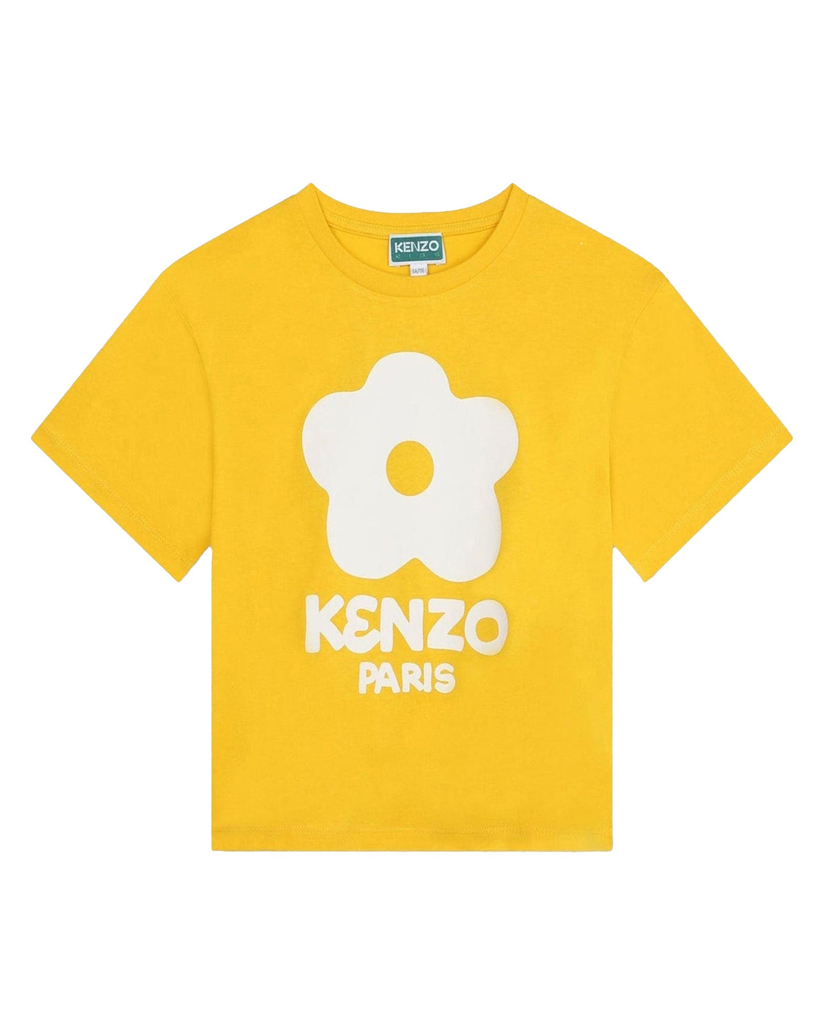 T-shirt à manches courtes en coton - Jaune Nectar