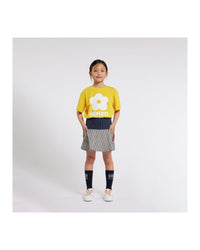 Short-sleeved cotton T-shirt - Nectar yellow