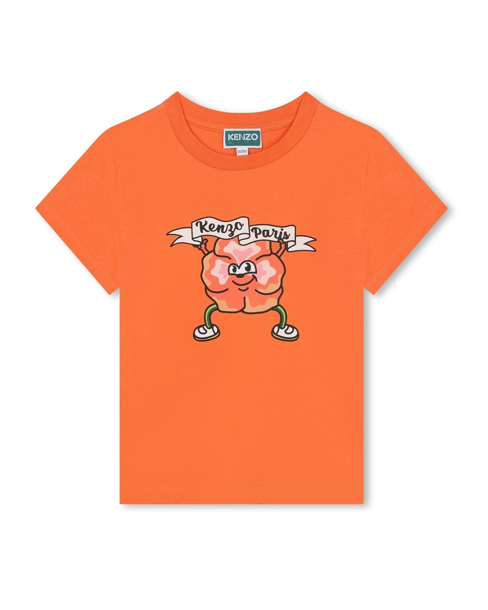 T-shirt à manches courtes en coton - Poppy red